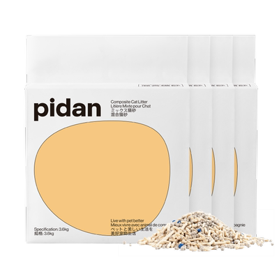 pidan豆腐膨润土猫砂混合砂3.6kg