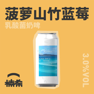 【楠希小馆】制乐厂失约的海怦然心动冰奶果味果泥国产精酿啤酒