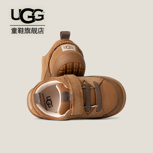 UGG童鞋男小童魔术贴休闲鞋