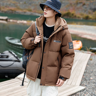 短款羽绒服高级感加厚90白鸭绒小个子韩版高端羽绒外套男女同款潮