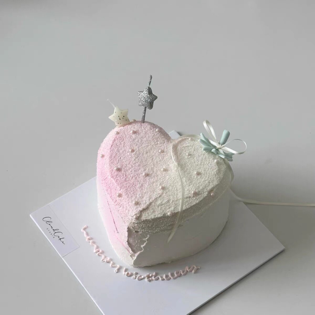网红简约蛋糕装饰闪粉星星五角星蜡烛插件女神女生生日烘焙插件款