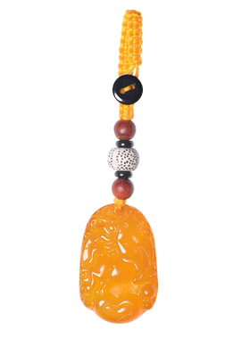 十二生肖钥匙扣玉髓高档本命年