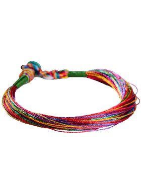 手工编织小粽子婴儿端午节五彩绳