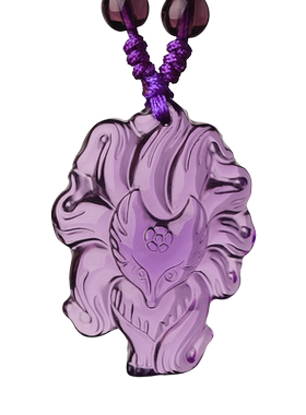 紫水晶饰品吊坠