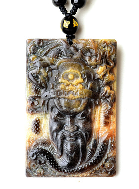 关公武财神关羽招财饰品黑驴蹄子