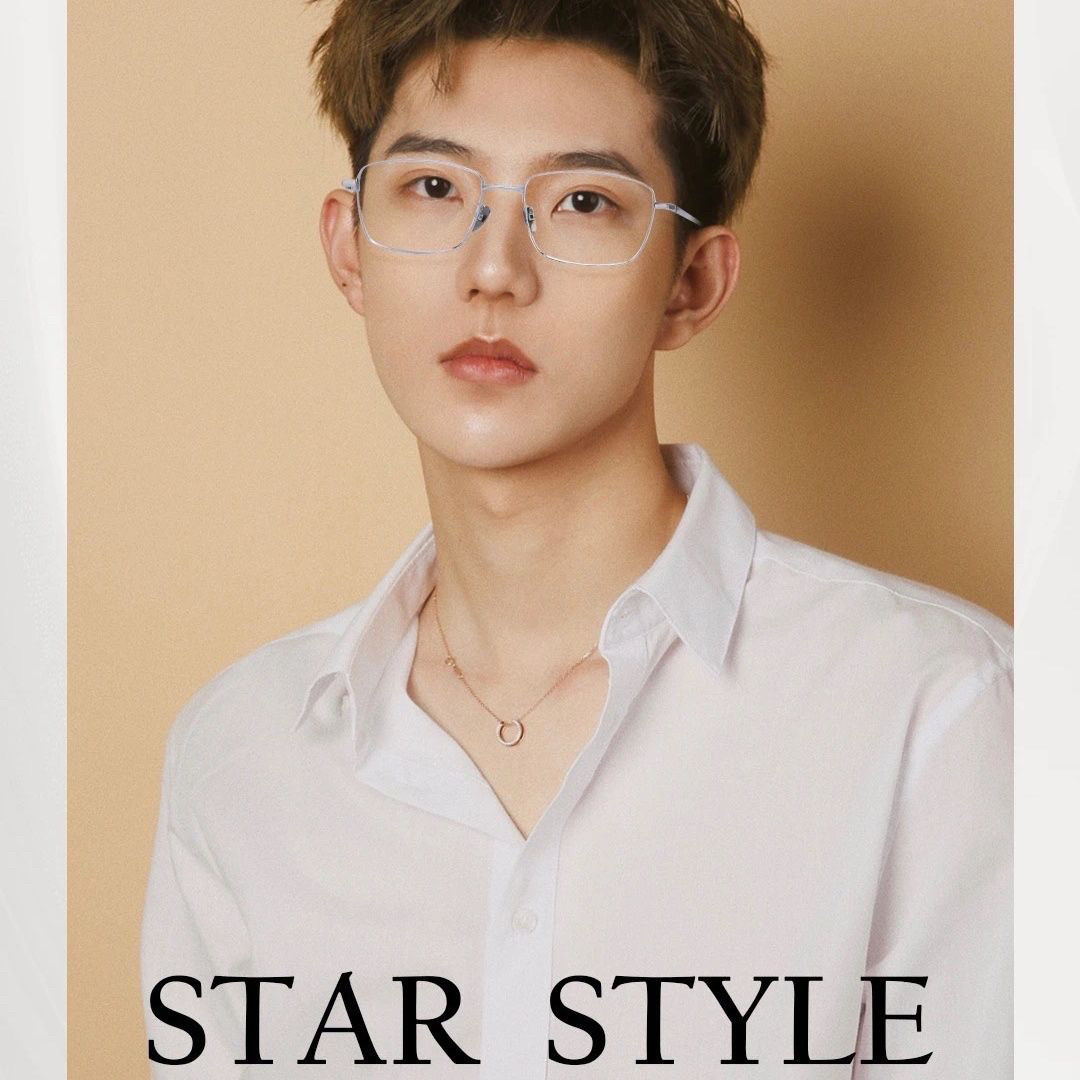 全框经典男女款眼镜架光学架镜框更换近视配镜TitaniumAN E纯钛轻