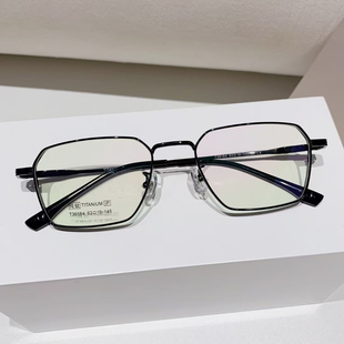 Titanium AN E眼镜纯钛架光学架镜架镜框更换近视镜配镜男女远视