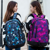 背包 ins超火 双肩包女2018新款 电脑包学生书包男旅行包女大容量