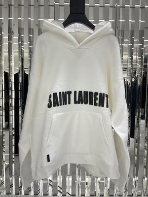 Saint Laurent 男女同款徽标连帽卫衣2023春夏正品代购729852Y37G