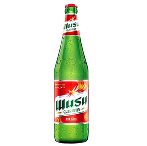 新疆夺命大红乌苏啤酒 11度小麦啤620ml*12瓶 乌苏啤酒