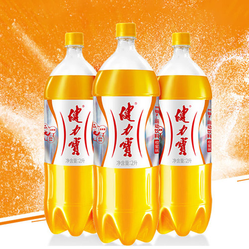 健力宝运动橙蜜味碳酸饮料瓶整箱