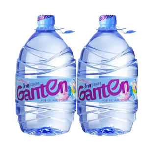 景田饮用天然泉水6.8L 2桶整箱煮饭泡茶家庭大桶饮用水