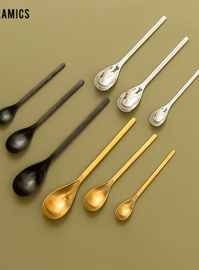 爱陶乐官方[Apartment]不锈钢勺子咖啡酒店下午茶耐用Loveramics