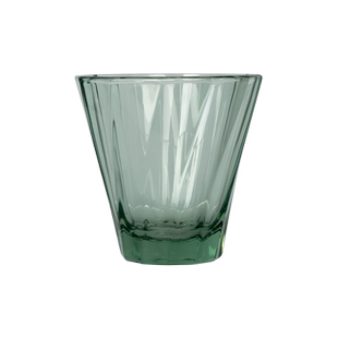 爱陶乐官方[斜纹玻璃杯]360ml冷饮加厚咖啡卡布特调杯Loveramics