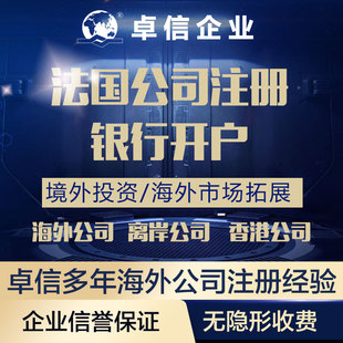 代理注册法国公司股东董事变更离岸公司银行账户开户办理ODI申请