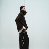 Norlha诺乐 牦牛绒 罩衣 25秋冬 个性