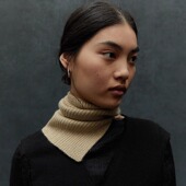 棱纹纽扣脖套 NORLHA诺乐 24秋冬 牦牛绒