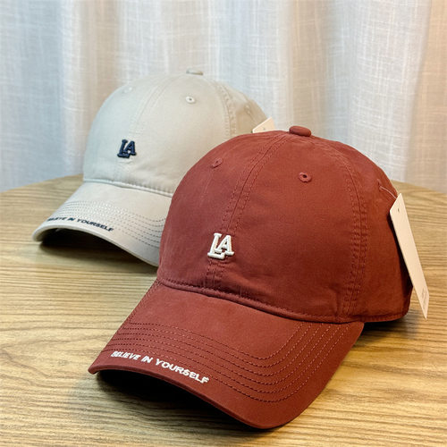 遮阳薄款小字母刺绣棒球帽子女时