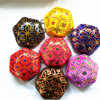 新疆舞蹈帽舞台民族风可开发票