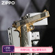 zippo正版 煤油打火机牛仔枪手重型防风个性 创意柯尔特送男友礼物