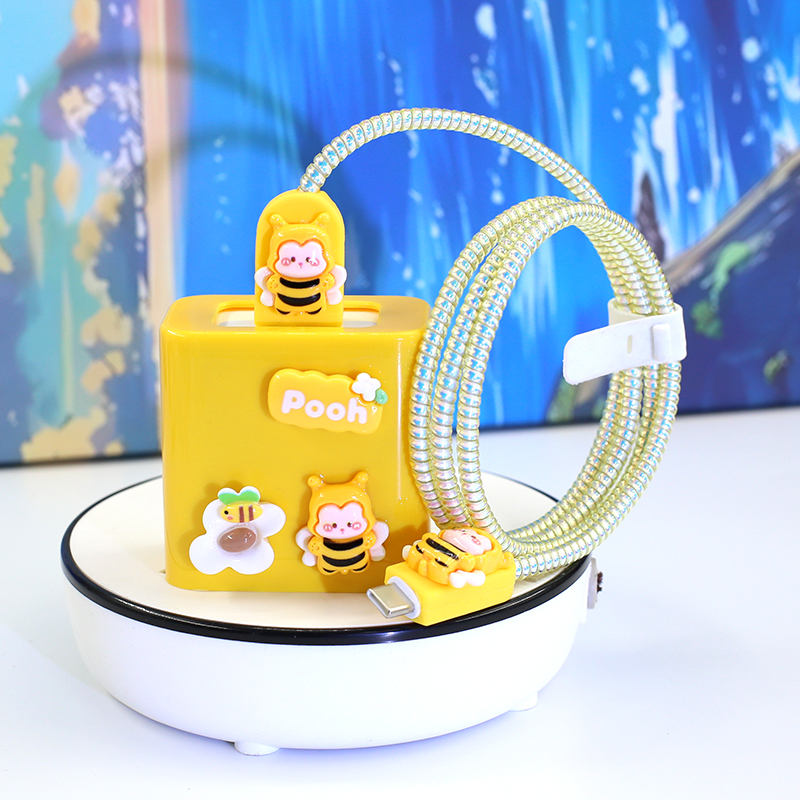 适用reno14findX9数据线保护套