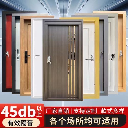 定制钢制电影院平开隔音