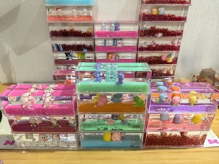 Creative Flowing Sand Ornament长条流沙亚克力创意入油精致摆件