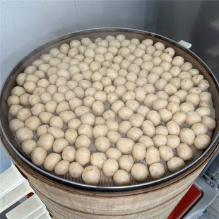 安徽安庆太湖特产农家手工制作籼米圆子炒粉丸子咸味微辣传统美食