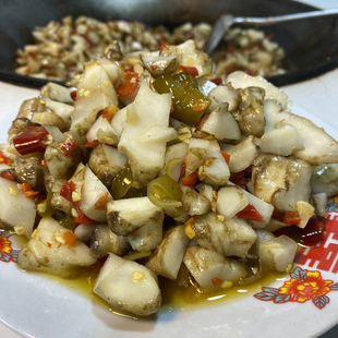 安徽安庆太湖县特产腌制洋姜开胃菜下饭菜农家自制洋生姜微酸微辣