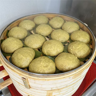 安徽省安庆太湖县特产荞麦粑农家叶子粑小麦粑发粑荞麦馒头大别山