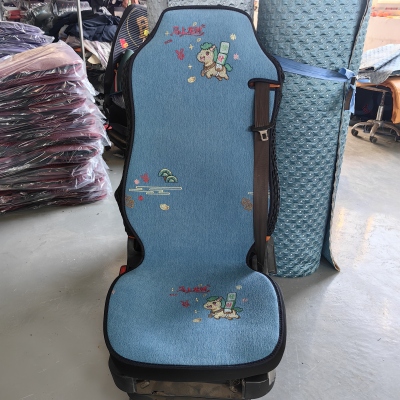 四季通用货车莫兰迪座垫欧曼GTLEST解放J6PJH6J7加厚全包坐垫套