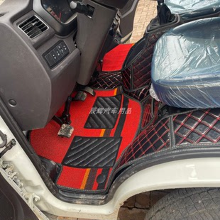 福田欧马可S5奥铃CTS9欧航瑞沃ES5领航ES7大黄蜂脚垫s3货车用品