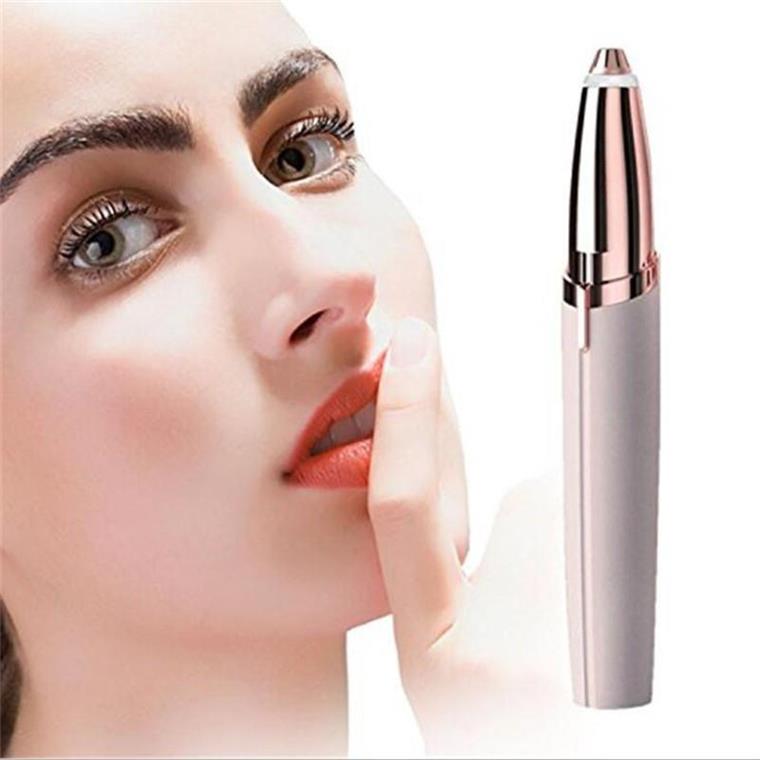 2024 Electric Hair Remover Face Eyebrow Trimmer Brows Razor 美容美体仪器 女士脱毛/剃毛器 原图主图