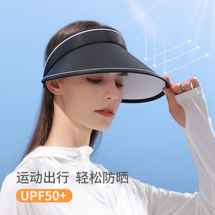 Summer sun hat with large brim and UV protection beach hat