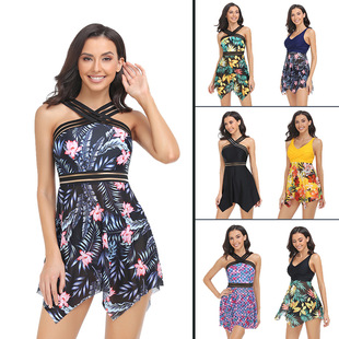 American skirt泳衣 New and mesh women European swimsuit