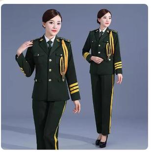 军鼓队大鼓演出服成人管乐队升旗仪式军乐队管弦乐器男女演奏礼服