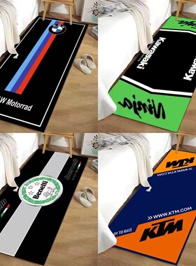 摩托车机车地毯停车地垫适用KTM川崎雅马哈 杜卡迪宝马贝纳利春风