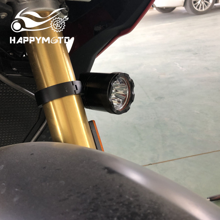 适用宝马S1000XR/R/RR改装射灯/雾灯支架 减震大灯支架  进口射灯