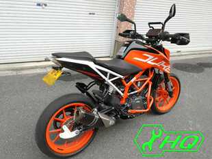 KTM DUKE RC 390/250改装短牌照架 短尾牌照框支架护手风挡风护