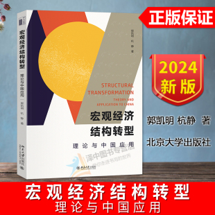 理论与中国应用 宏观经济结构转型 郭凯明 杭静 社9787301355206 正版 北京大学出版 2024新书
