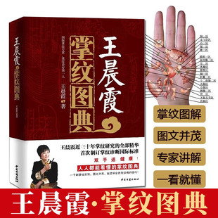 正版王晨霞掌纹图典 看手相中医养生保健 中医基础理论女性血压高健康养护肝穴位图解手法诊病治病手诊手疗图解精要实用图谱书籍