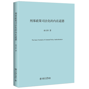 2021新书 刑事政策司法化的内在道德 孙万怀著 风险刑法 司法犯罪化 定罪量刑 食品犯罪 刑法解释 量刑反制 刑事裁判文书 法律书籍