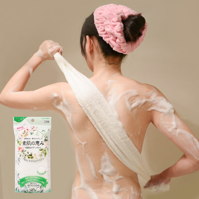日本进口搓澡巾弱酸性