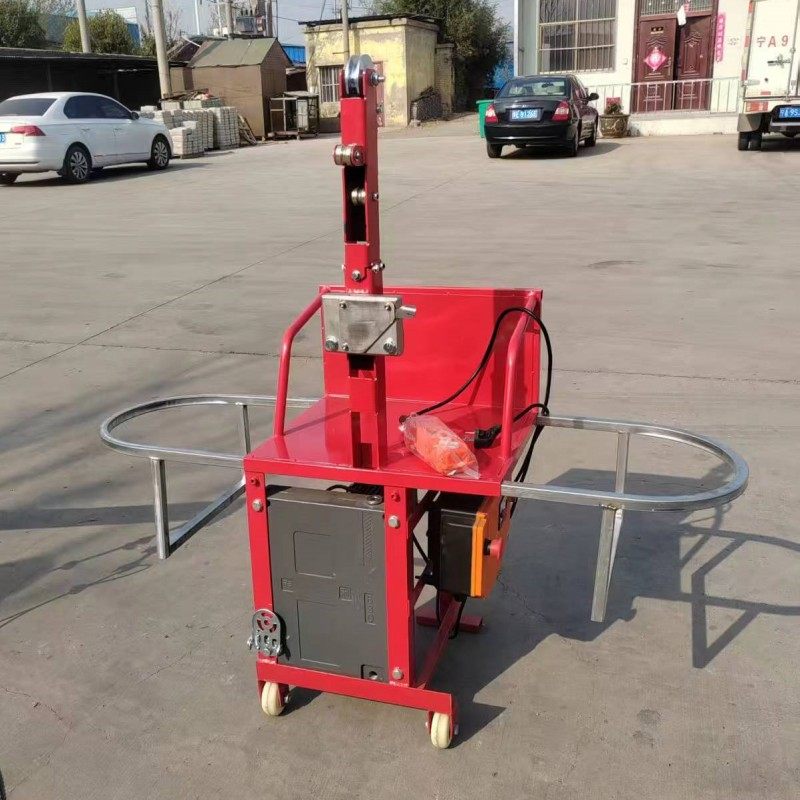 220V吊板电动吊篮提升机施工蜘蛛人单人升降坐板高空作业外墙粉刷