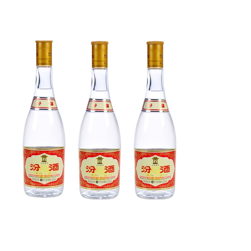 汾酒53度玻汾475ml黄盖山西特产