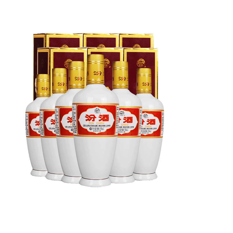 汾酒 53度出口瓷汾 牧童盒瓷瓶汾酒500ml*6盒 套装清香型白酒,酒类,白酒/调香白酒,淘宝优惠券,粉丝福利购,淘宝优惠卷