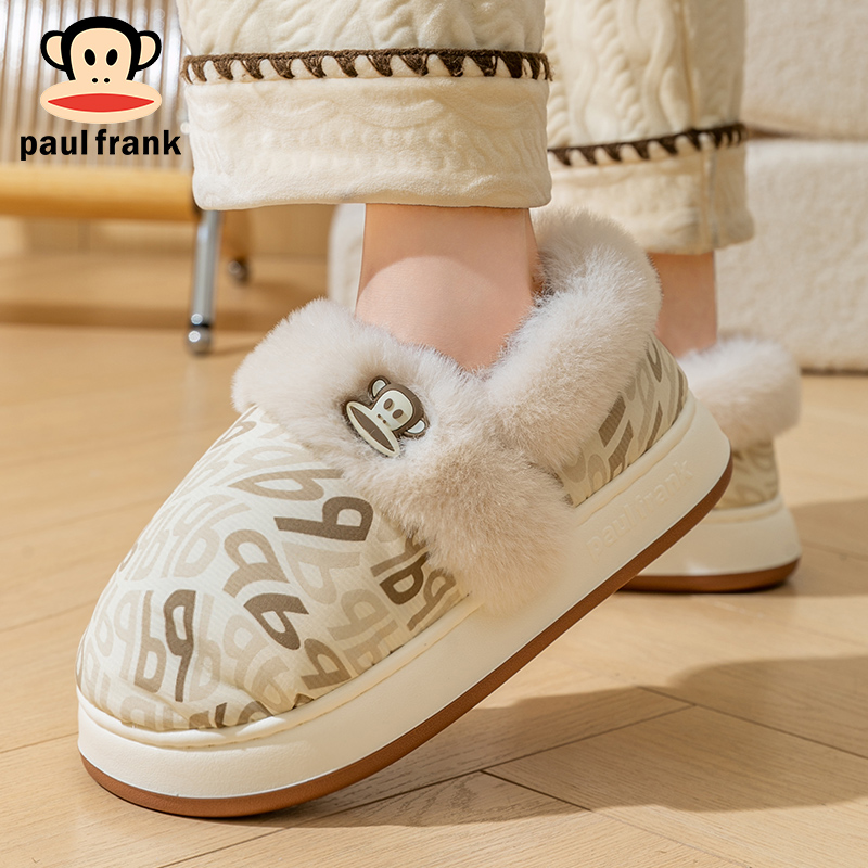 大嘴猴女士冬季棉鞋居家外穿