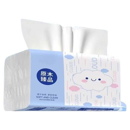 家用抽取式云朵抽纸实惠好品质抽纸卫生纸抽纸湿水不易破擦手