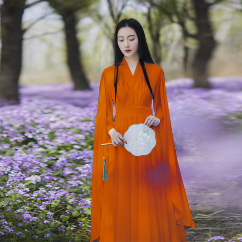 新中式连衣裙疗愈服装茶服