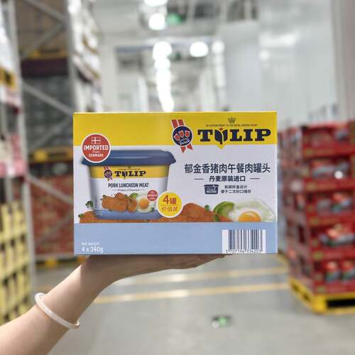 郁金香猪肉午餐肉罐头1360g